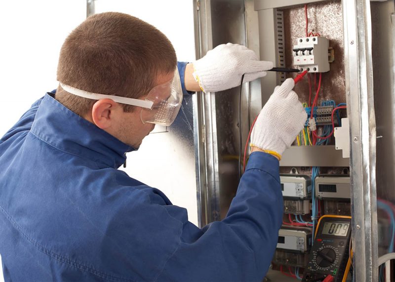 commercial electrical installation near home