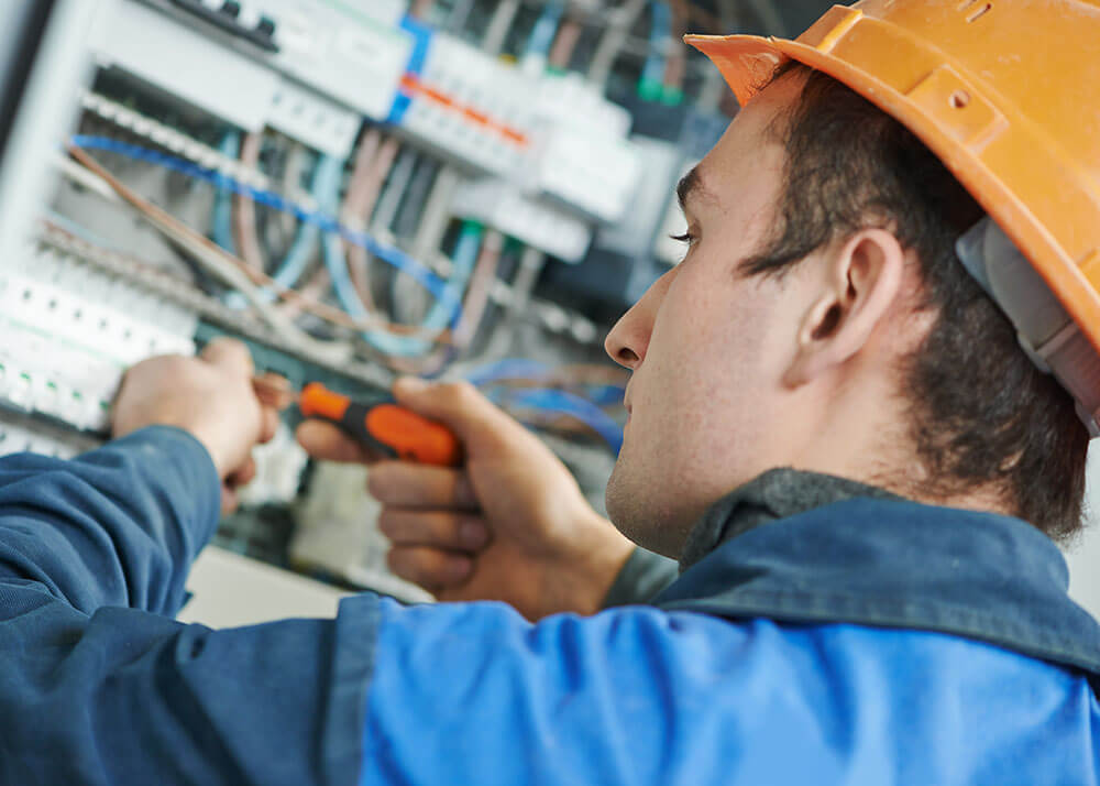 Range of domestic electrical installation